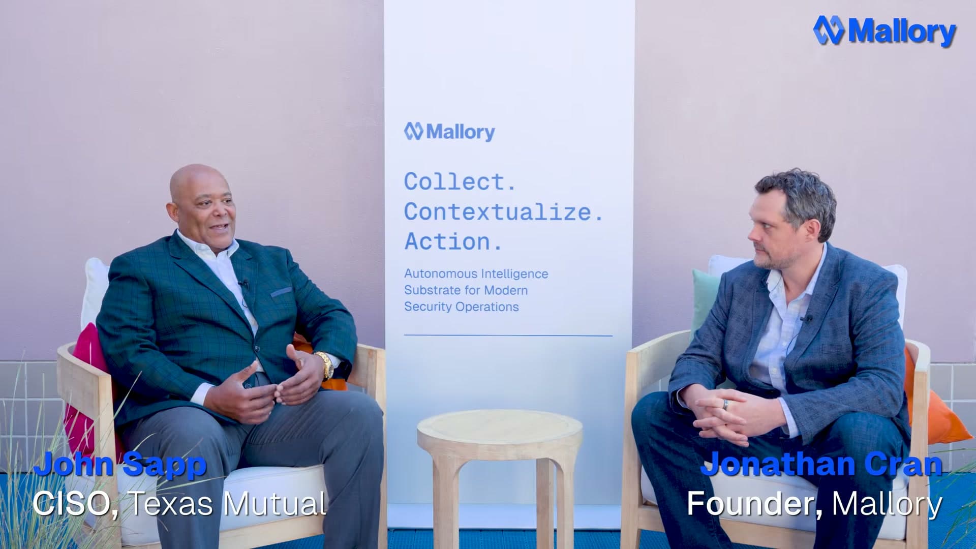 John Sapp, CISO Texas Mutual: Where Mallory Fits
