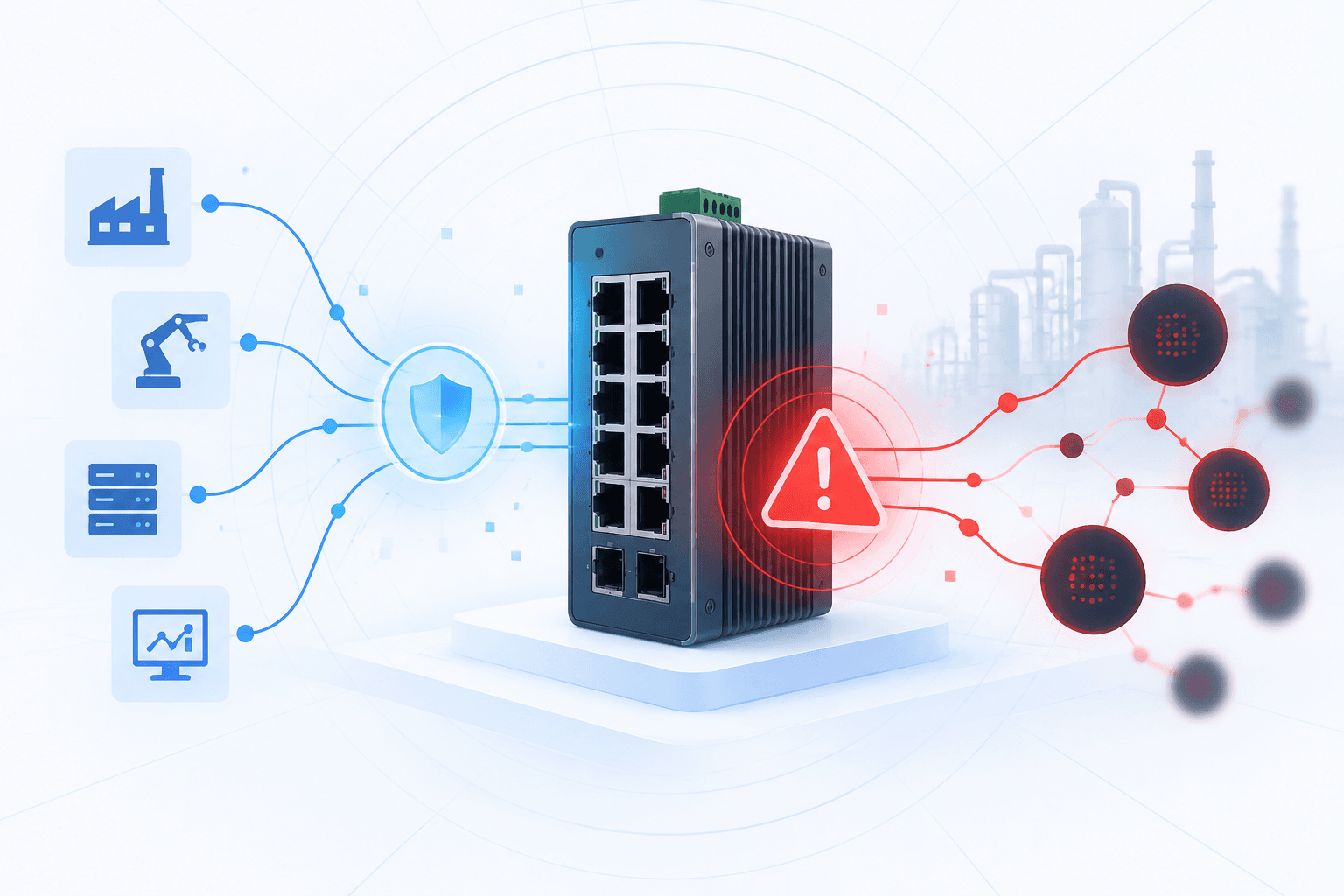 Advantech EKI-1242 Industrial Switches Affected by Firmware Vulnerabilities