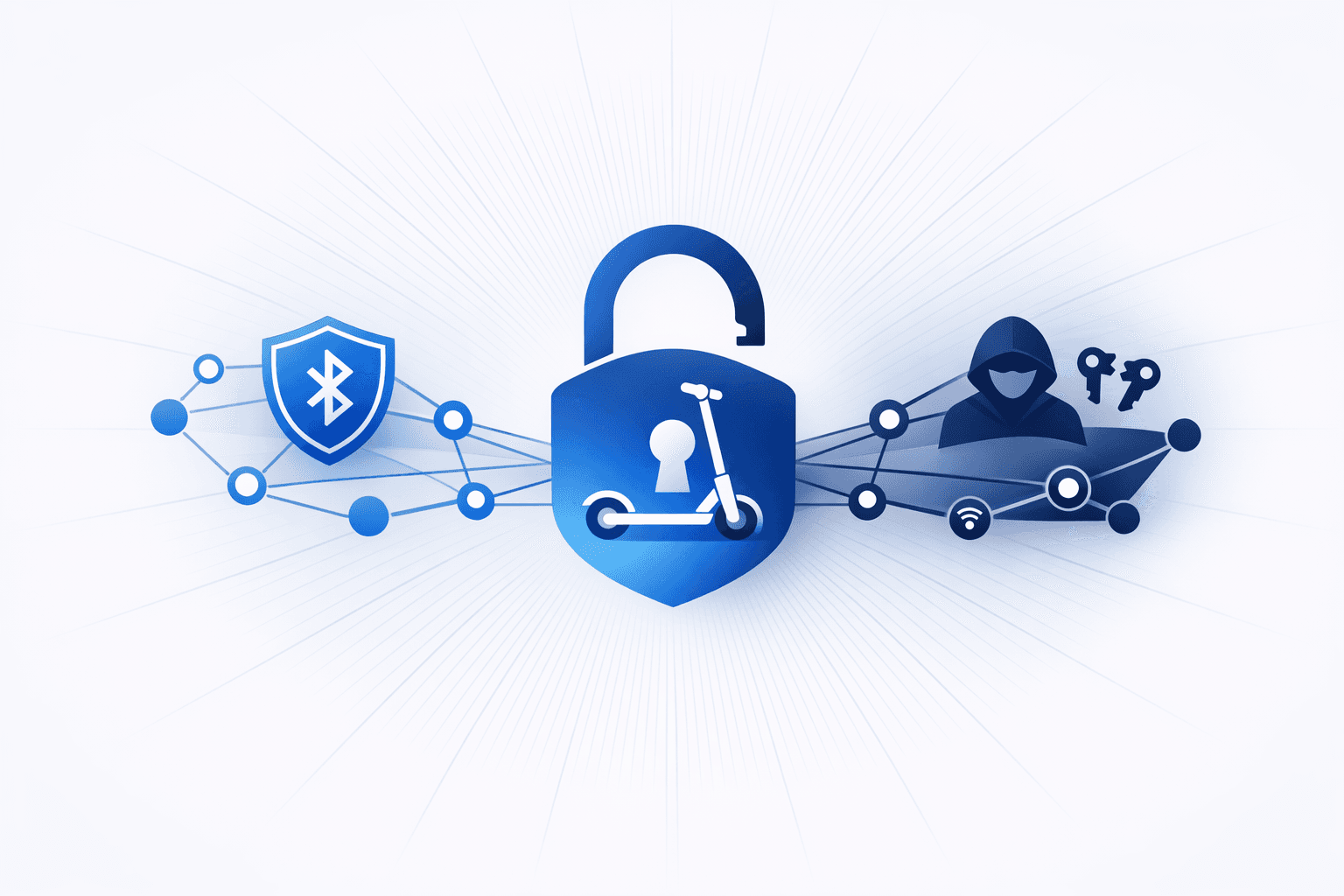 Bluetooth Authentication Failures Enable Unauthorized Control of Personal Mobility Devices