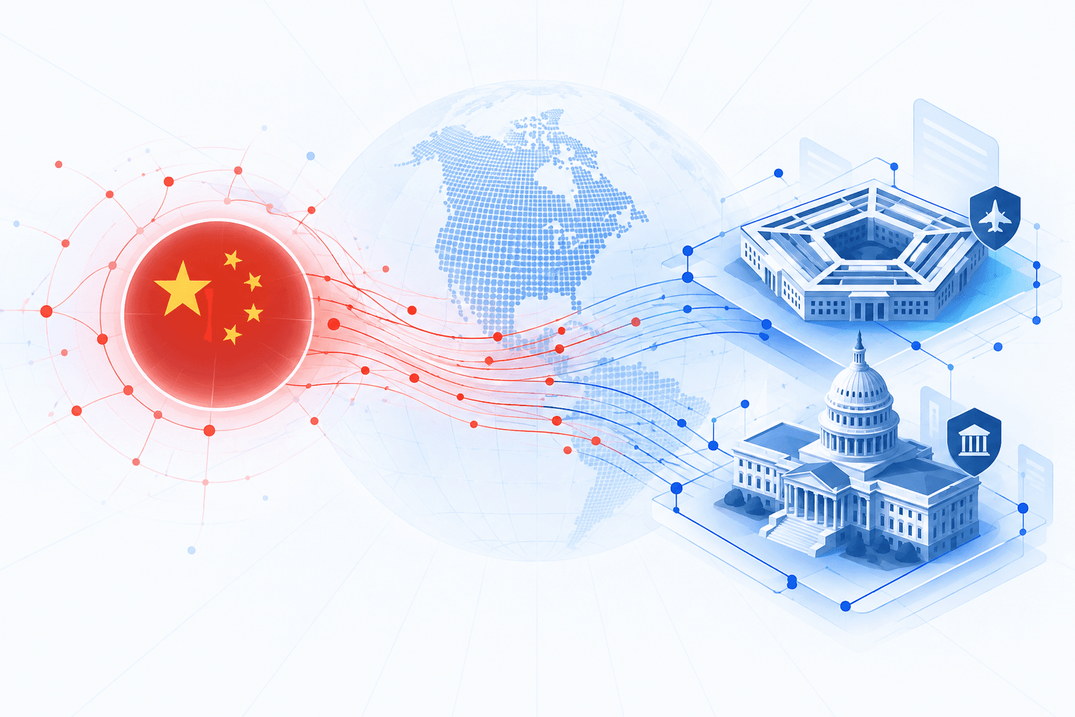 Chinese Cyberespionage Targets US Defense Technology and Government Networks