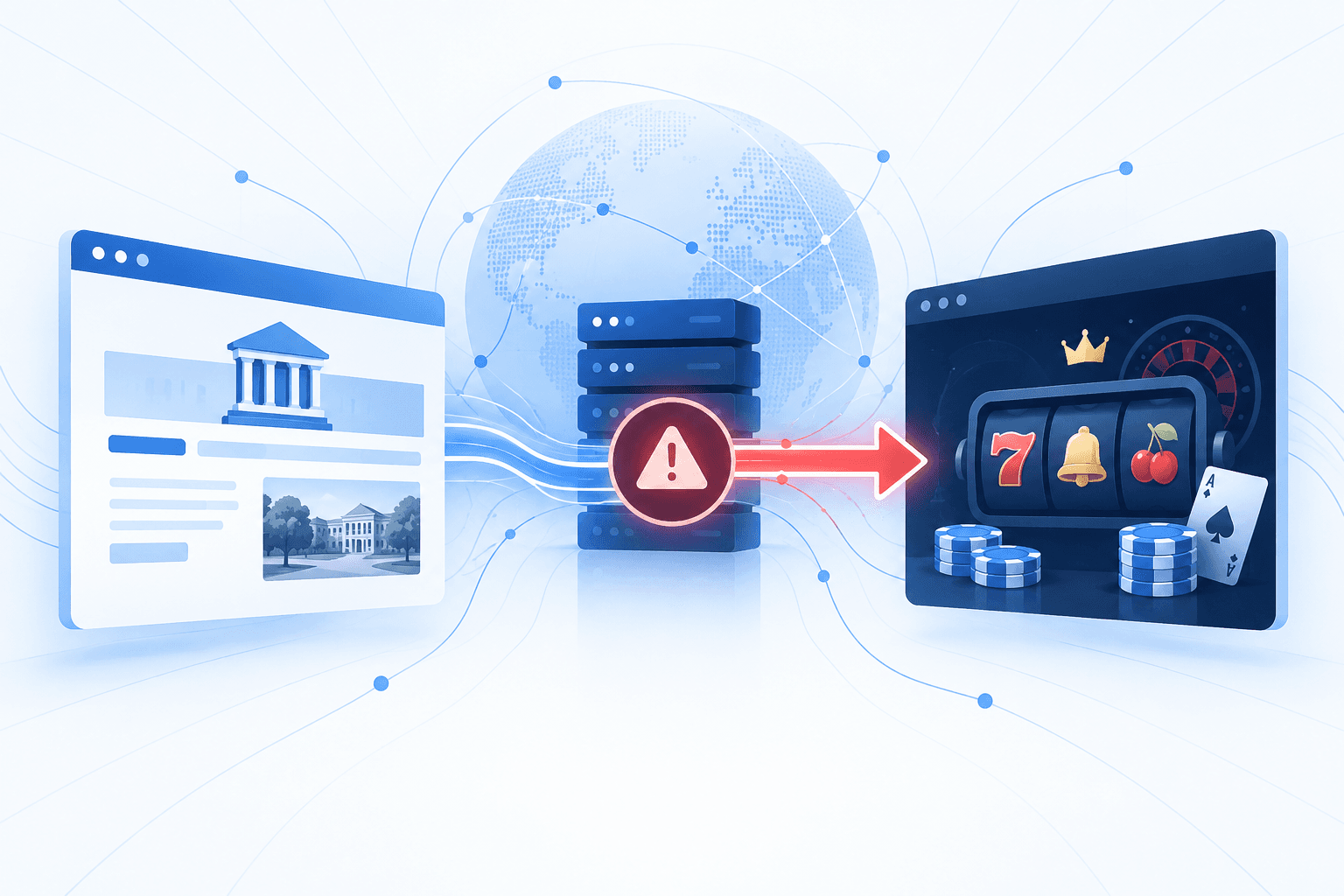 Compromised Thai College Domain Redirects Google Users to Illegal Casino
