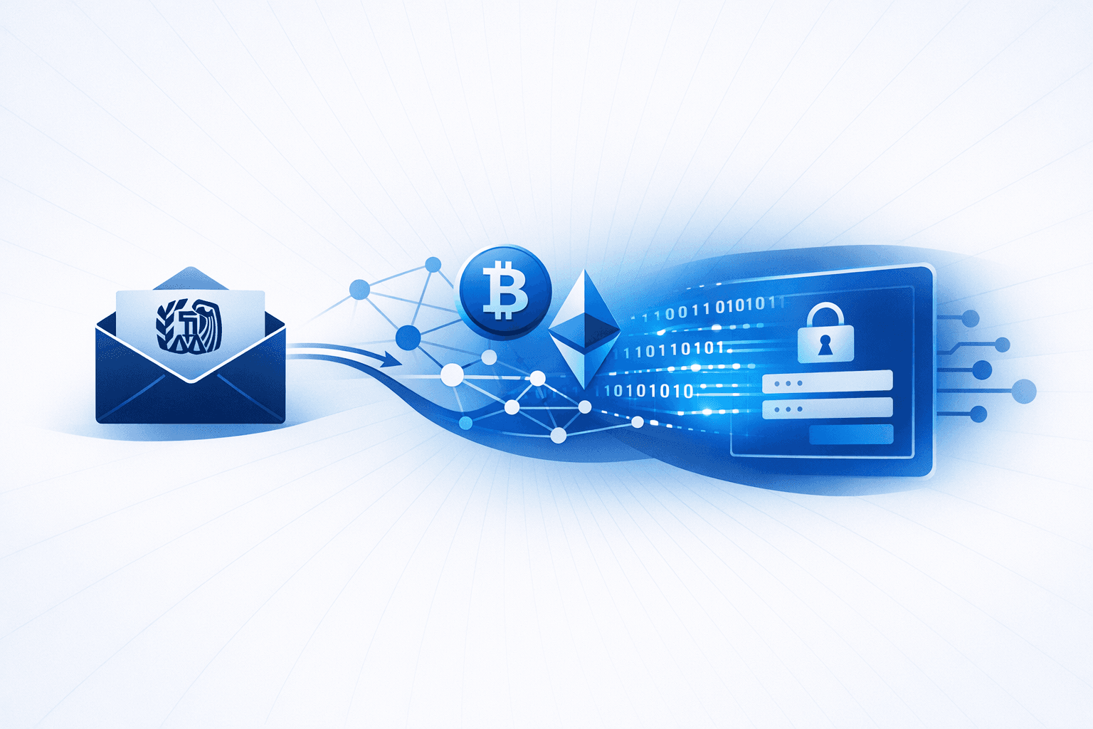 Fake IRS Letters Lure Crypto Holders to Phishing Compliance Portal