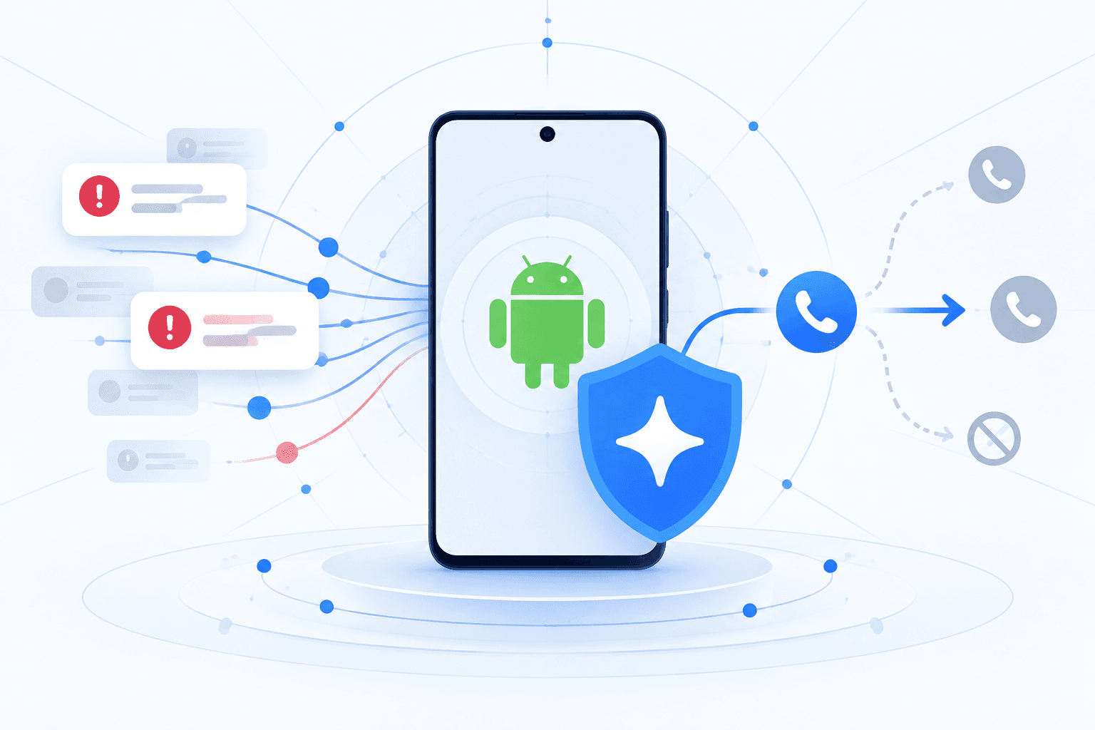 Google Expands Android Scam Defenses With AI Message Checks and Call-Forwarding Controls