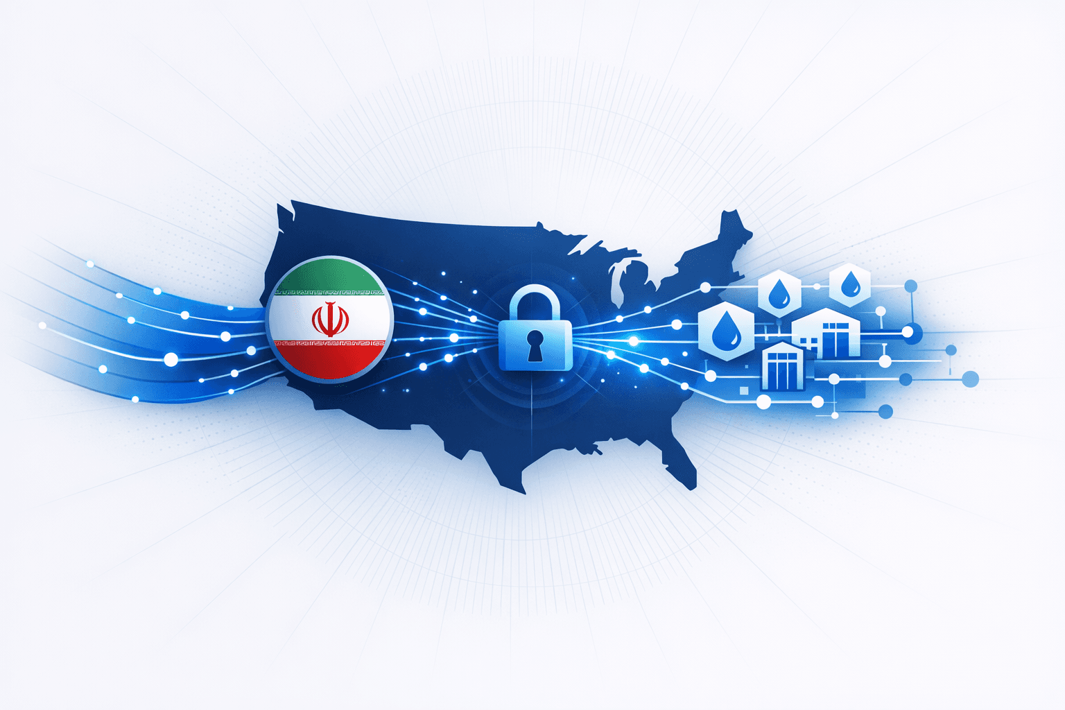 Iran-Linked Hackers Target 100 US Water Utilities Amid Infrastructure Probing