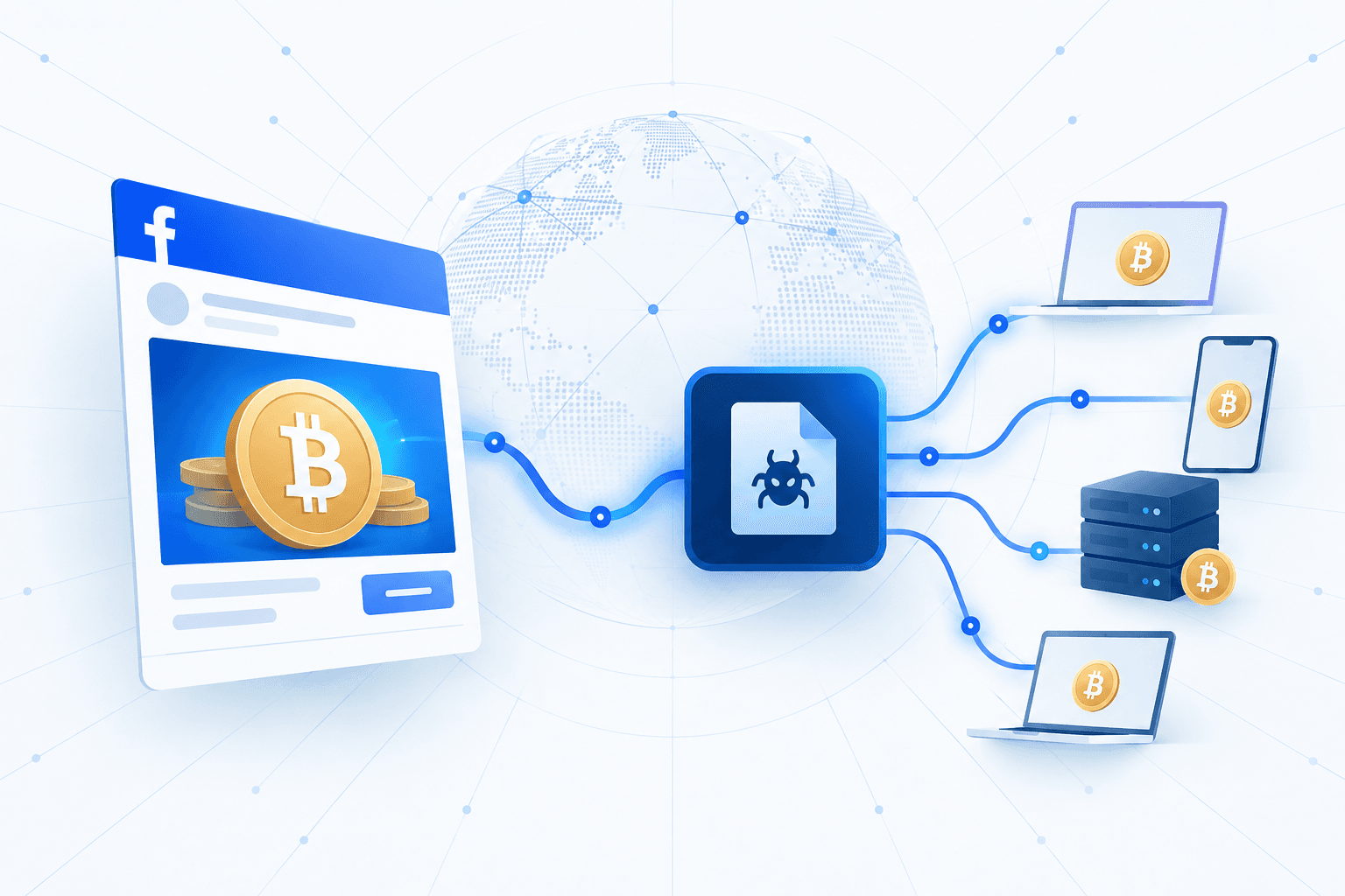 JSCEAL Malware Distributed Through Cryptocurrency Reward Facebook Ads