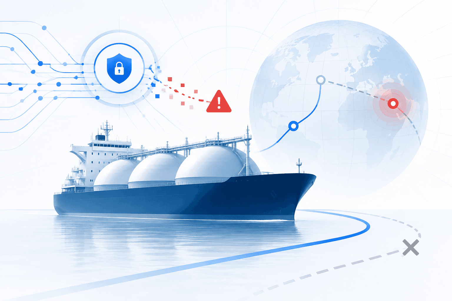 LNG Carrier Diverts After Reported Compromise of Cargo Safety Systems