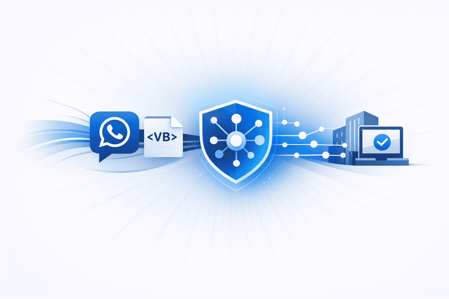 Malicious VBScript Sent via WhatsApp Installs ManageEngine RMM Agent