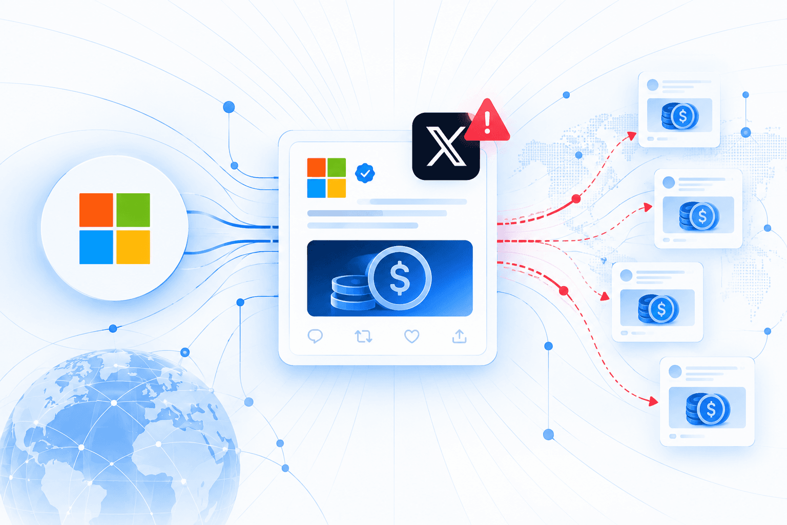 Microsoft X Account Hijacked to Promote Fake $Clippy Token