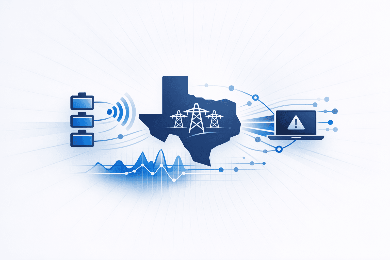 Modeled Battery-Control Cyberattack Could Destabilize the Texas Grid