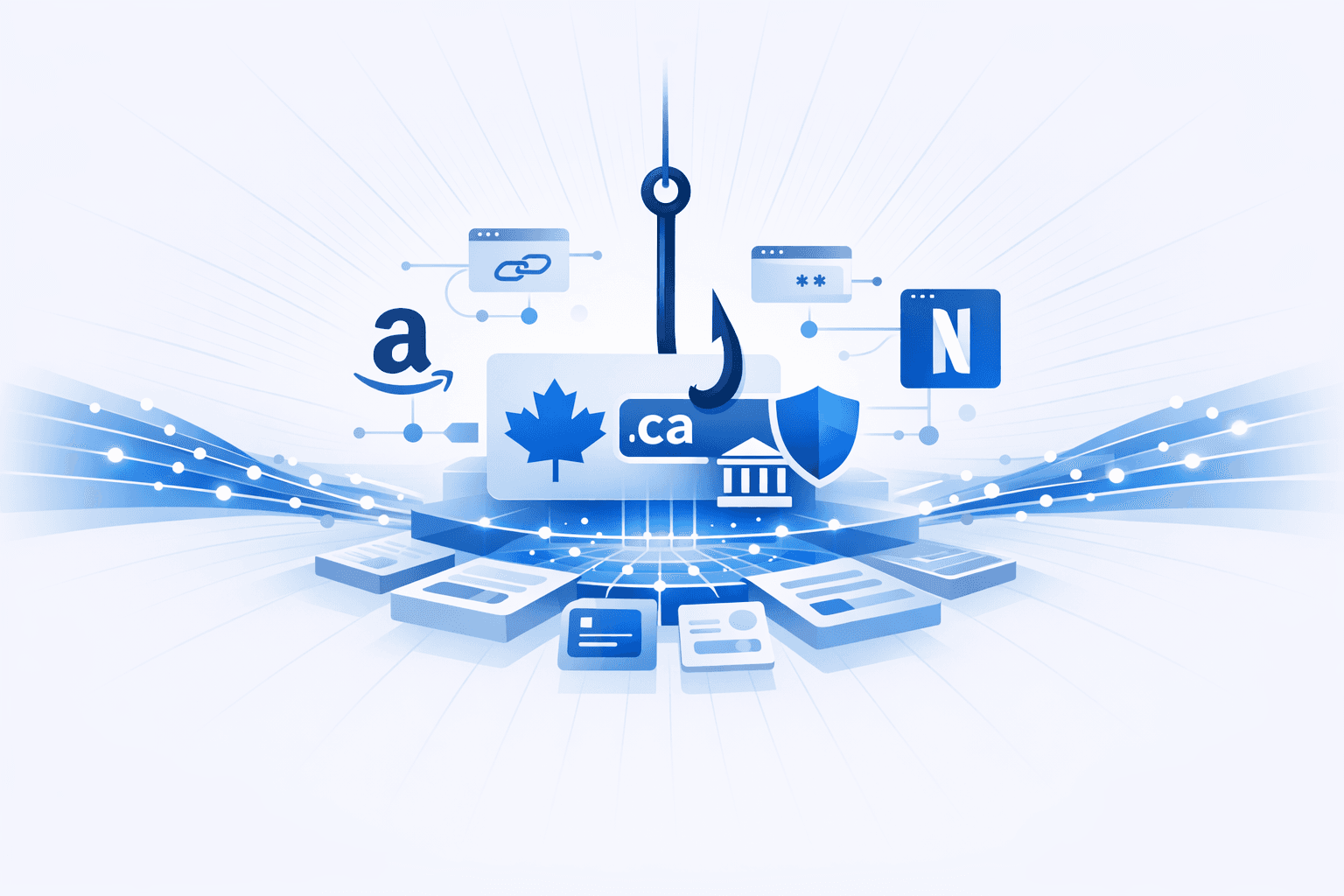 Phishing Ecosystems Using Typosquatted Domains and Kits to Impersonate Canadian Brands and Government Services