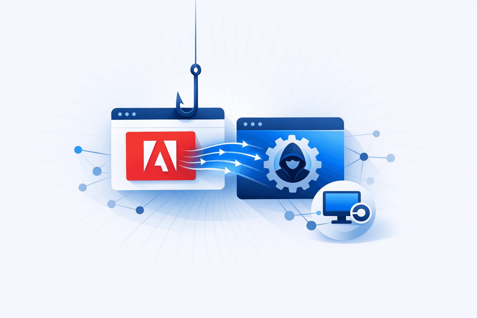 Phishing Pages Impersonate Adobe to Deploy Rogue ScreenConnect Clients
