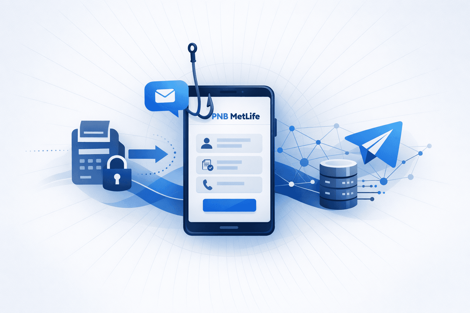 PNB MetLife Smishing Campaign Using Fake Payment Gateways and Telegram Bot Exfiltration