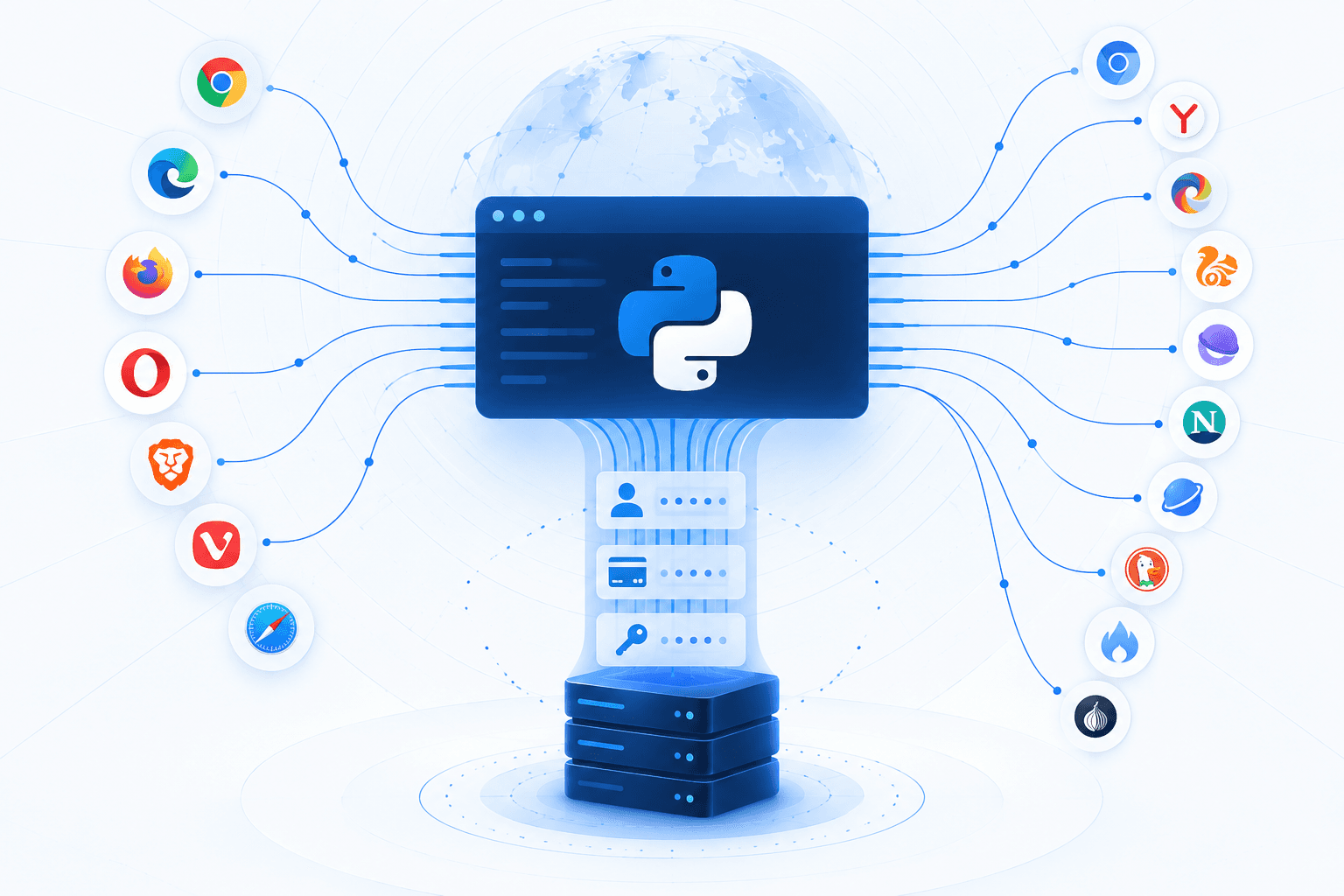 Python MaaS Infostealer Builder Targets Credentials Across 17 Browsers
