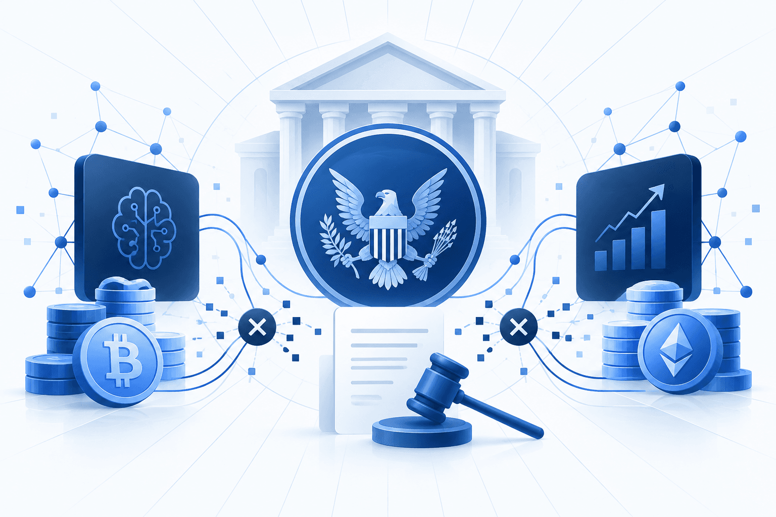 SEC Charges Cryptoaiml and TSAI Over $15 Million AI Crypto Investment Scams