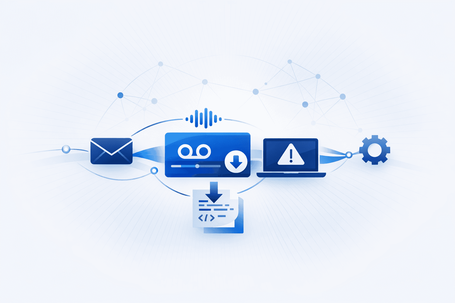 Social-engineering campaigns delivering malware via fake voicemail and fake troubleshooting lures