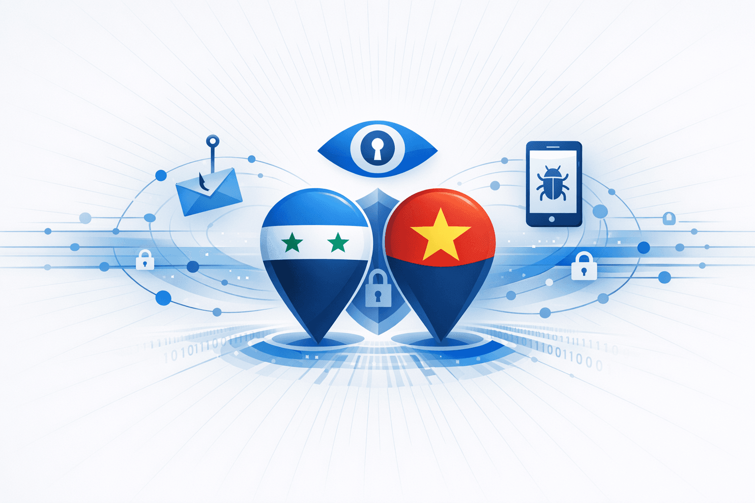 Surveillance Malware and Phishing Campaigns Targeted Syrian and Vietnamese Activists