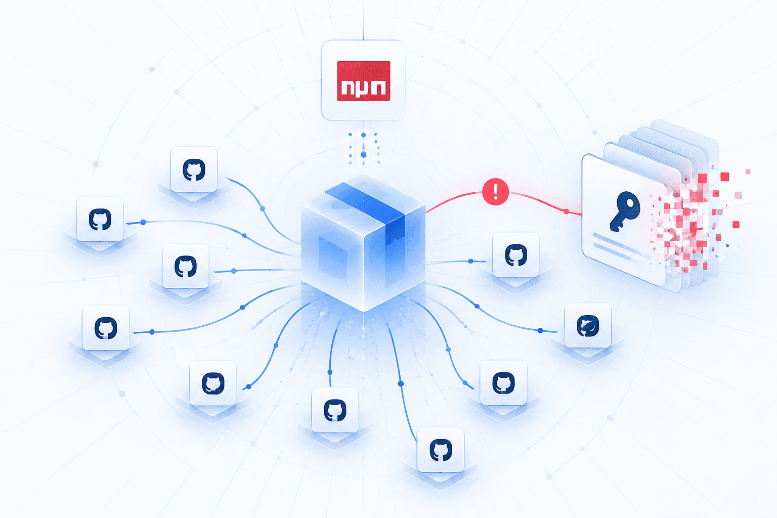Testmetest npm Worm Arms 42 GitHub Repositories and Threatens Token-Revocation Wipe