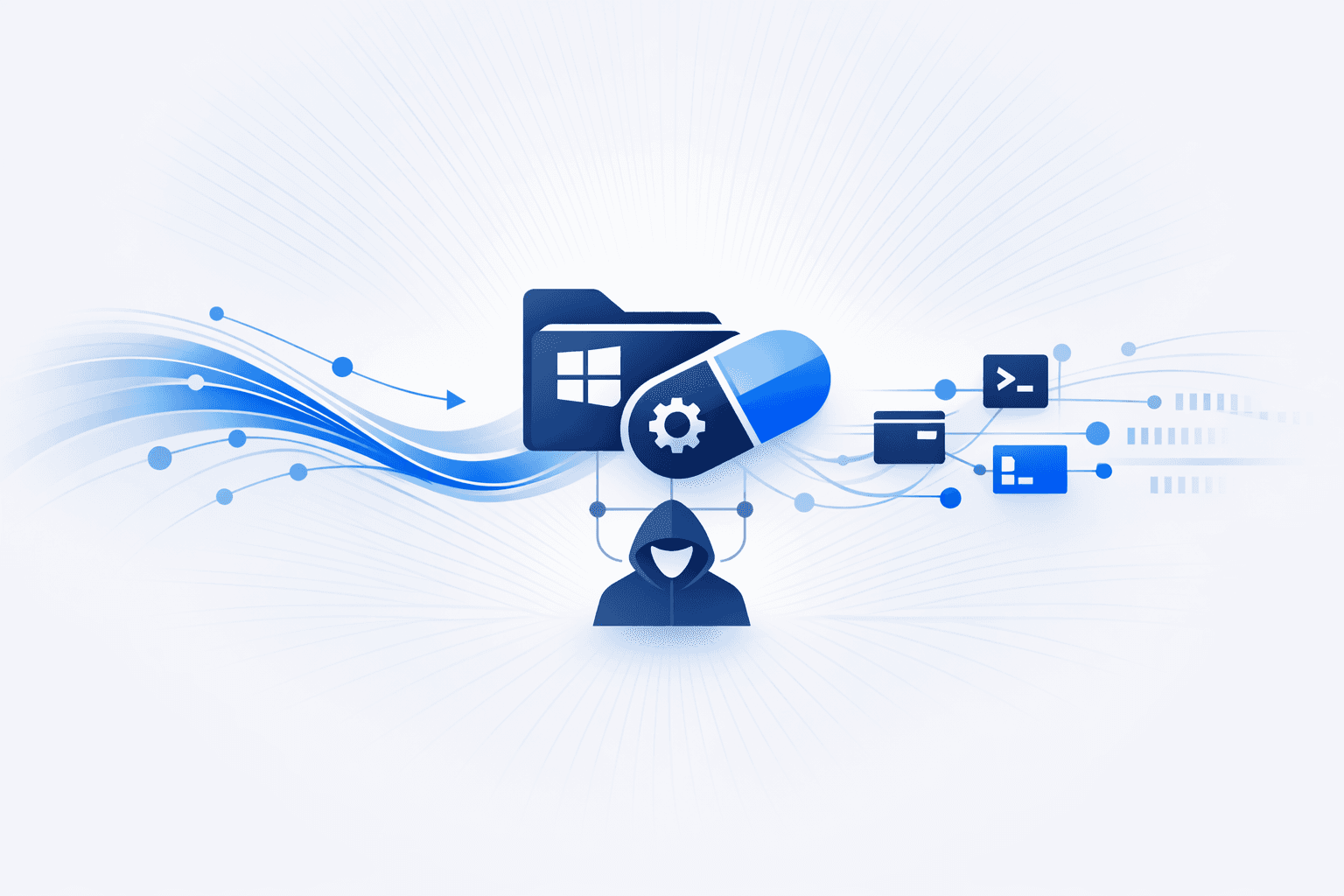 Threat Actors Abuse Windows Shortcuts and LOLBins to Replace Macro-Based Delivery