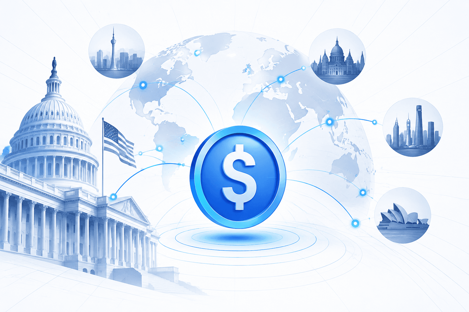 Trump Administration Considers Overseas Partnerships to Expand Dollar Stablecoins