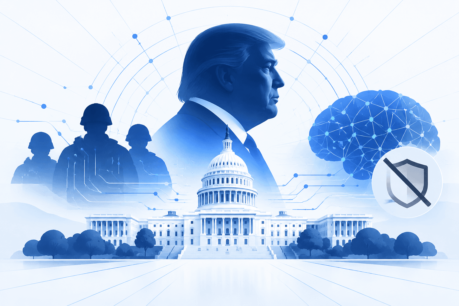 Trump Announces AI Force and AI Czar While Rejecting AI Safety Slowdowns