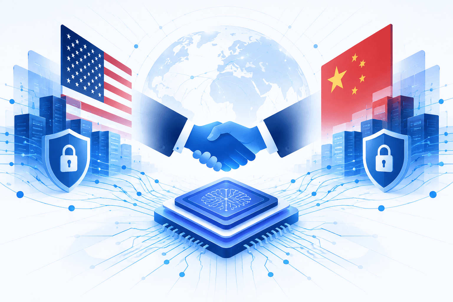 Trump-Xi Summit May Pursue AI Cybersecurity Cooperation Amid Chip Controls