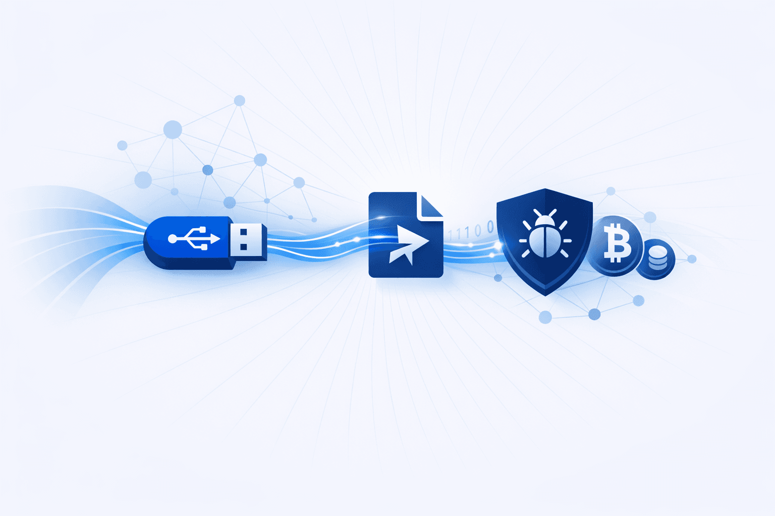 USB-Borne Windows Malware Campaigns Spread via Shortcut Files and Steal Cryptocurrency